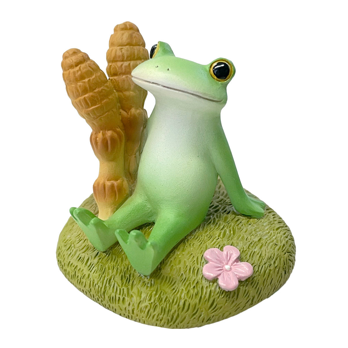 コポー つくしとカエル カエル 置物 – ハウジー