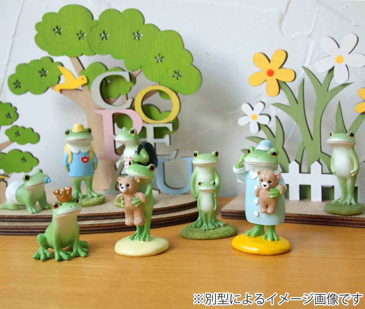コポー つくしとカエル カエル 置物 – ハウジー