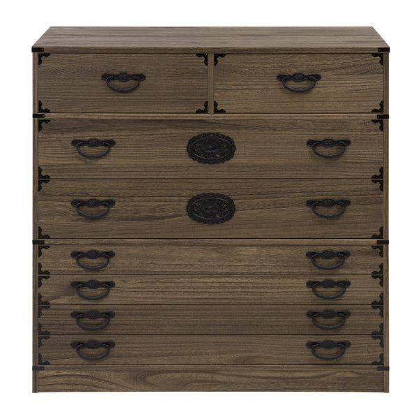 桐民芸箪笥幅99.5cm7段積み重ね時代