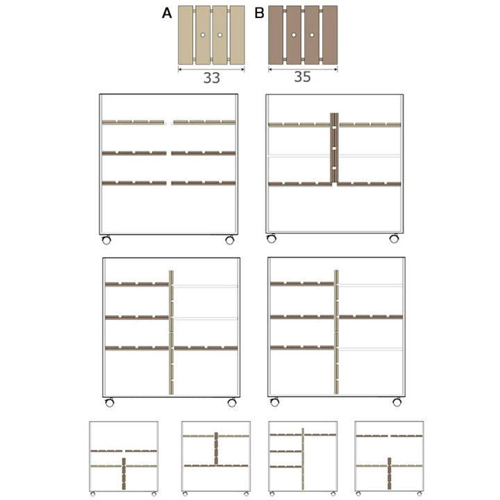 桐ひな人形ケース幅42cm深型キャスター付日本製完成品