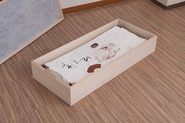 桐衣装ケース幅42cm4段キャスター付き日本製完成品桐心