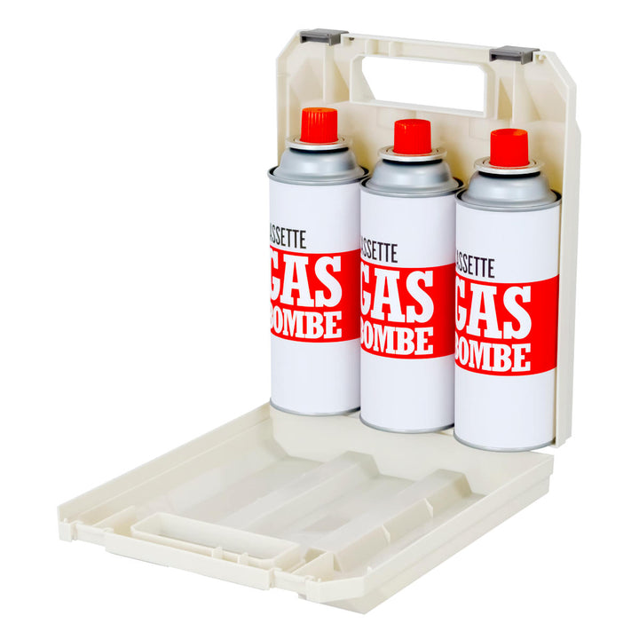 カセットボンベ収納ケース3本収納