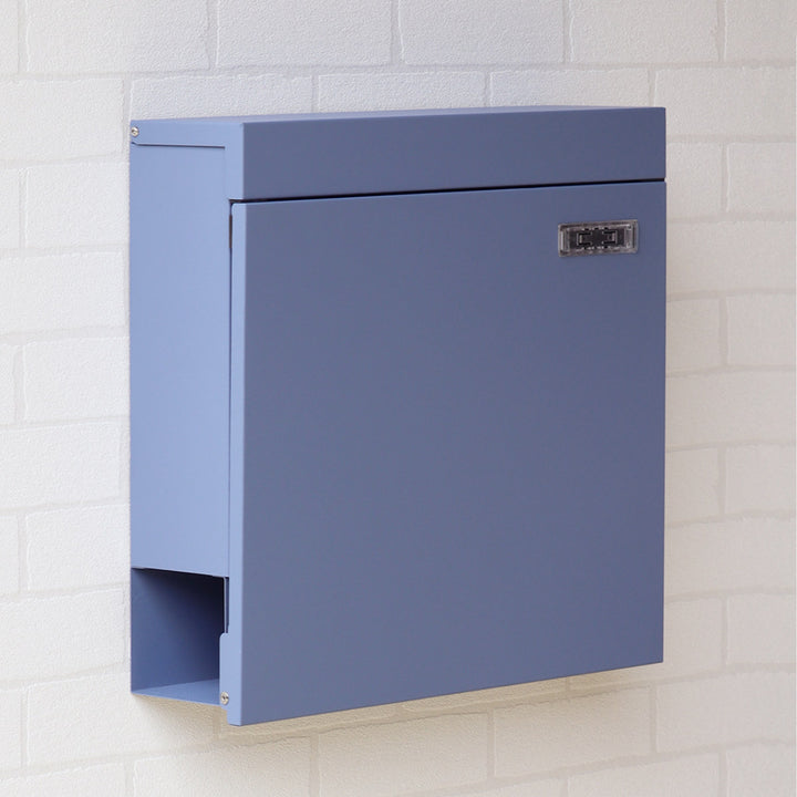 郵便ポスト新聞受け付き壁掛けポストMicheミケ