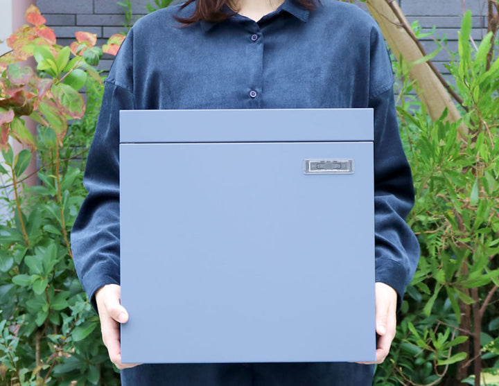 郵便ポスト新聞受け付き壁掛けポストMicheミケ