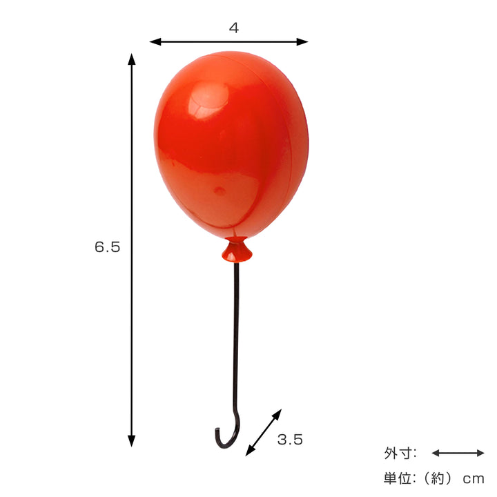 フックバルーンハンガー3個入り引っ掛け