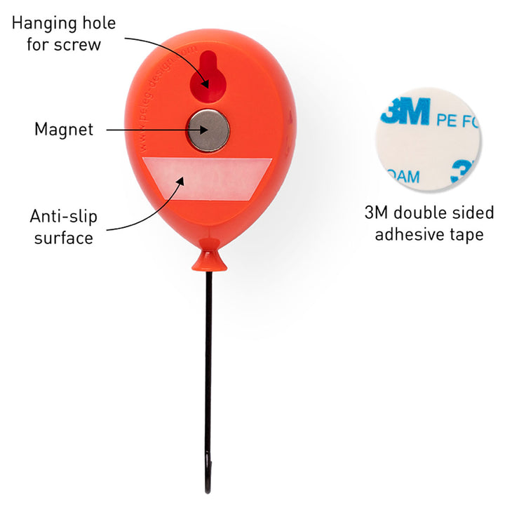フックバルーンハンガー3個入り引っ掛け