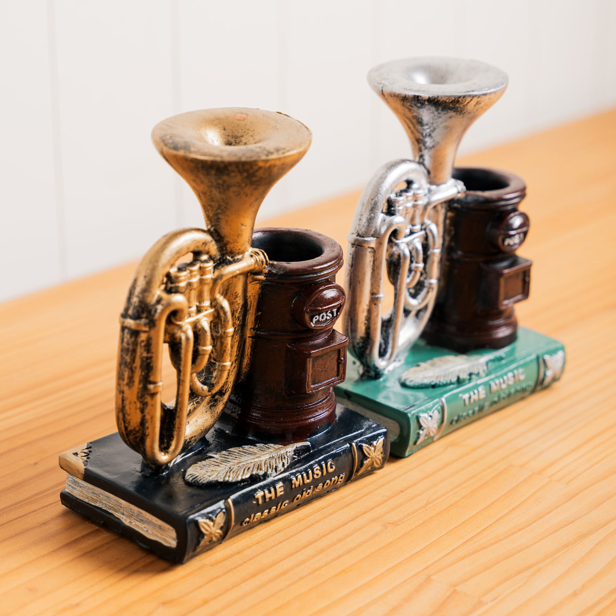 ペン立て アンティーク ペンスタンド ユーフォニアム – ハウジー