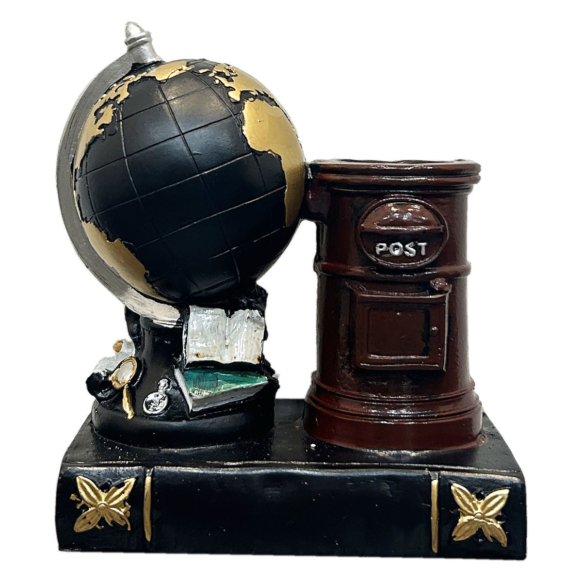 ペン立て アンティーク ペンスタンド 地球儀 – ハウジー