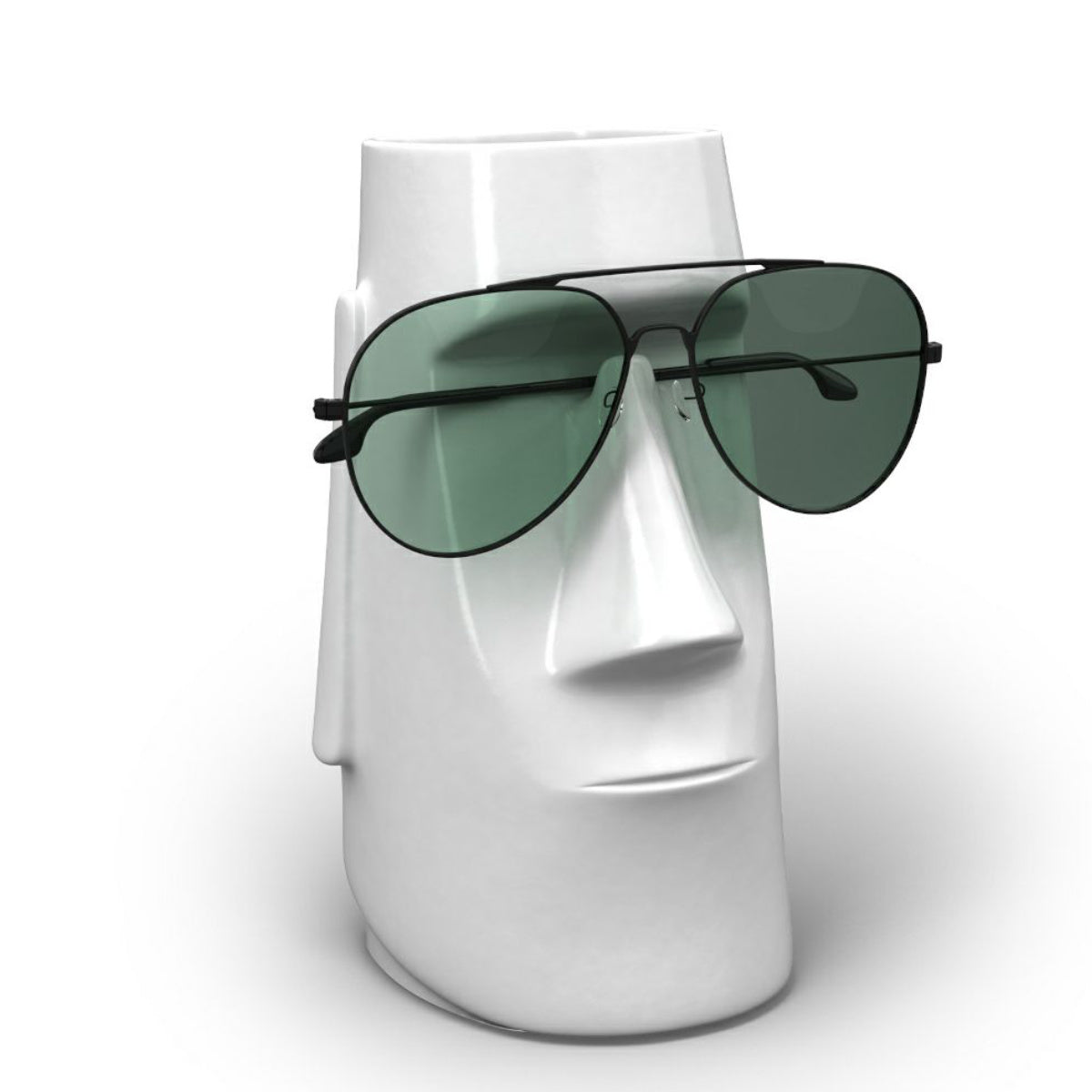 ペン立て Mustard マスタード モアイ ペンスタンド メガネスタンド