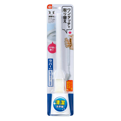 トイレブラシ 激落ちくん ワンタッチ交換 トイレクリーナー ラバータイプ