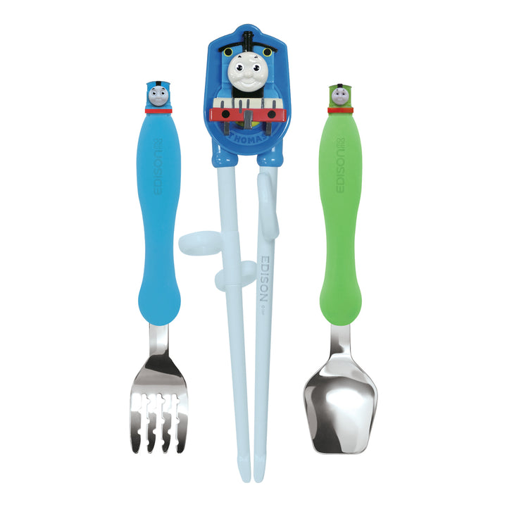 カトラリーセットお食事応援セット右手用1歳半～きかんしゃトーマス