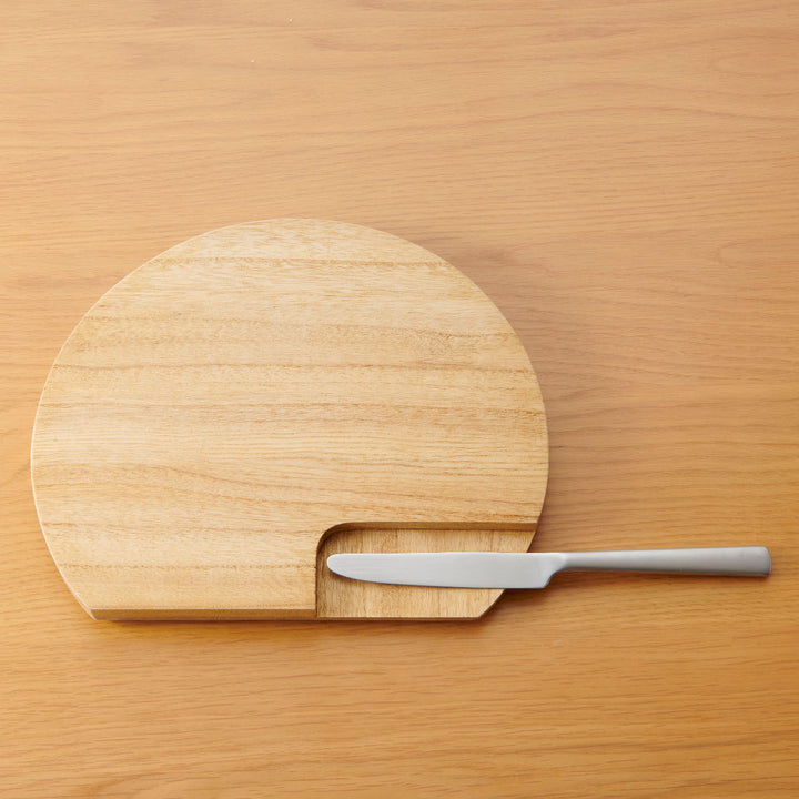 まな板かまぼこ型木製KIRISAI桐のカッティングプレート日本製