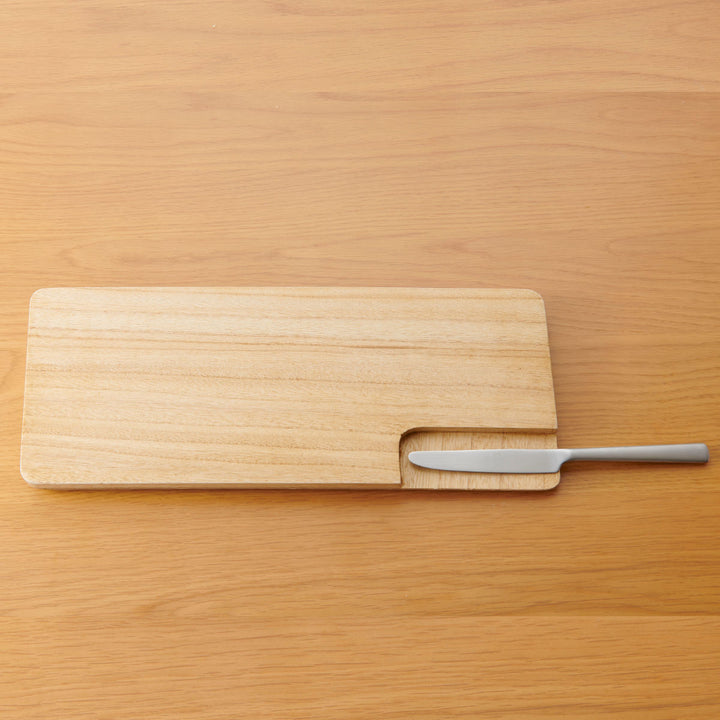まな板角型木製KIRISAI桐のカッティングプレート日本製