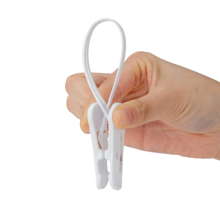 ピンチ洗濯ピンチひも付きフィットピンチneo8個入