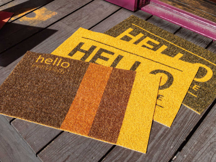 玄関マットPVCハローマット75×45cm屋内屋外