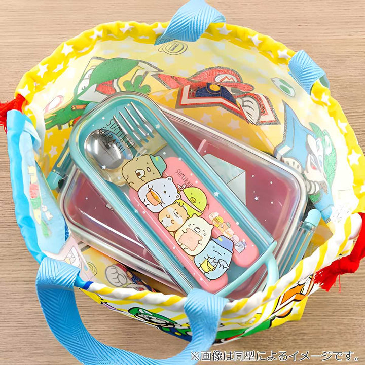 弁当袋ランチ巾着クロミビックリボン