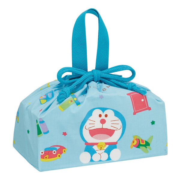 弁当袋ランチ巾着ドラえもんギンガム