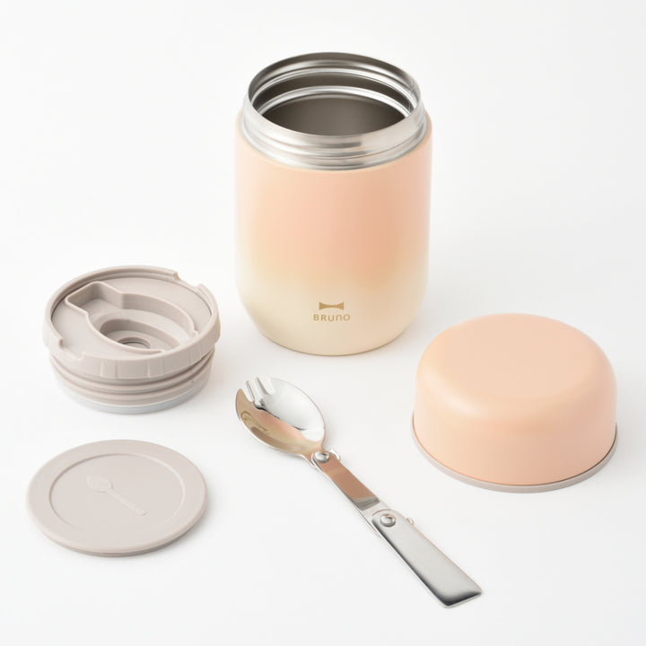 BRUNOスープジャー300mlスプーン付き保温保冷