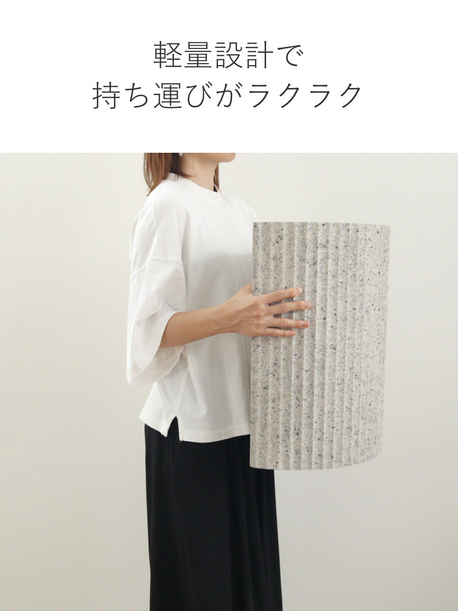 サイドテーブル 半円型 幅40cm 高さ48cm テラゾー柄 – ハウジー
