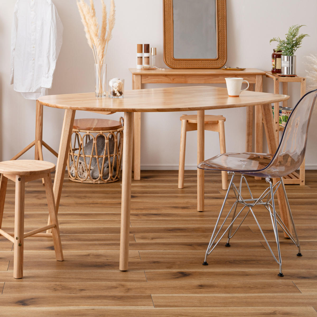 ダイニングテーブル 幅120cm 角丸 コンパクト – ハウジー