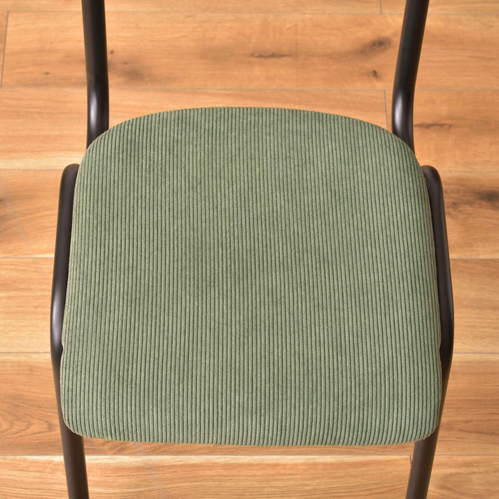 ダイニングチェア座面高47cmコーデュロイ