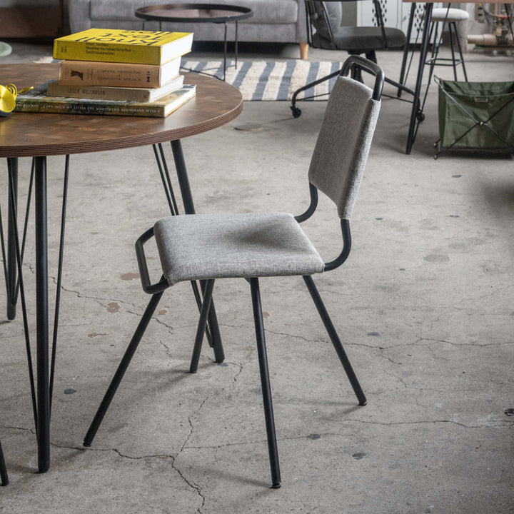 ダイニングチェア回転式座面高44.5cm