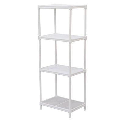 スチールラック 幅44cm 4段 メッシュ 粉体塗装