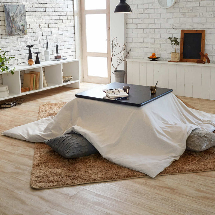 こたつ布団カバー正方形FabtheHome200×200cmヘリンボーンニット