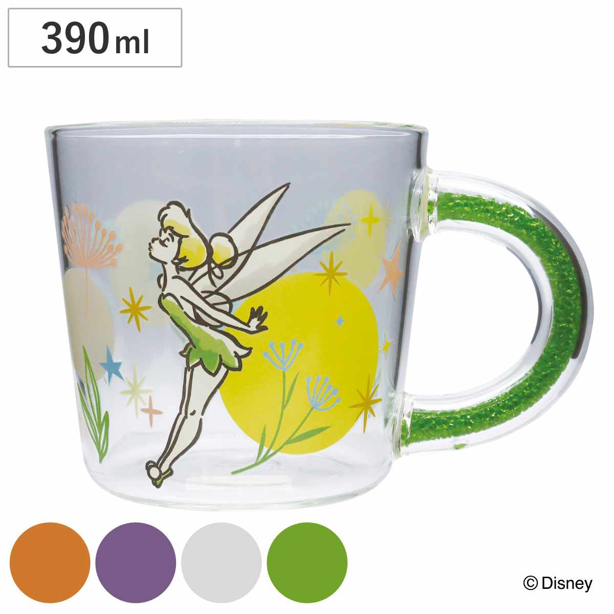 ディズニープリンセス　ビッグマグカップ マグカップ 390ml ディズニープリンセス 耐熱ガラス – ハウジー