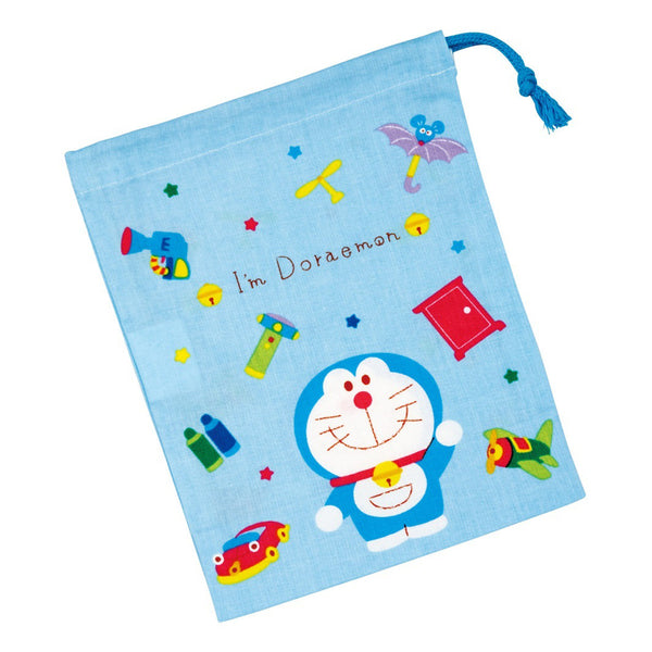 コップ袋ドラえもんギンガム