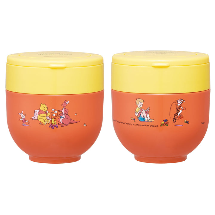 弁当箱保温折りたたみハンドル付保温ジャー540mlレトロプー