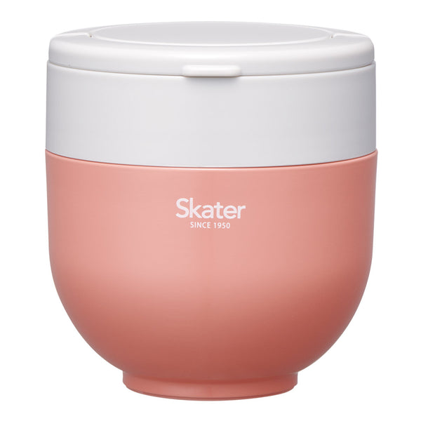 弁当箱保温折りたたみハンドル付保温ジャー540mlテラコッタオレンジ