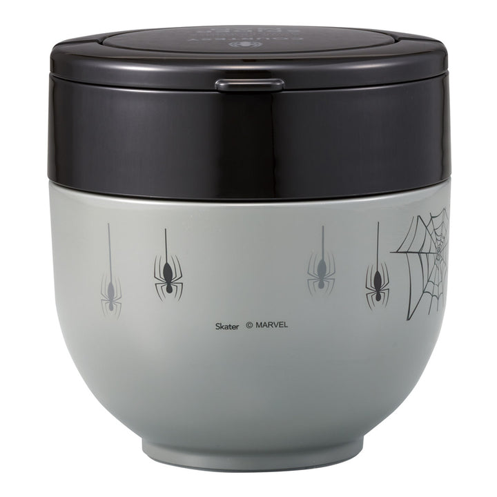 弁当箱保温折りたたみハンドル付保温ジャー800mlスパイダーマン