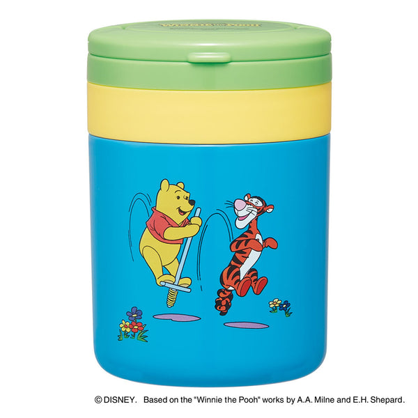 スープジャー折りたたみハンドル付デリカポット300mlレトロプー