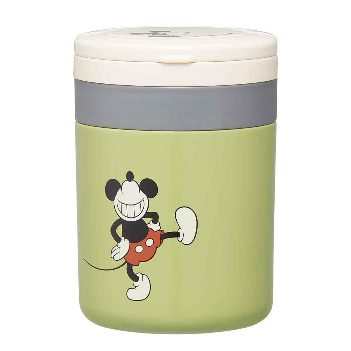 スープジャー 折りたたみハンドル付デリカポット 300ml ミッキーマウス