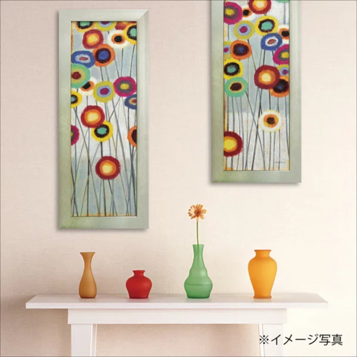 アートパネルノーマンワイアットジュニア『ファンフローラル』43×105cm