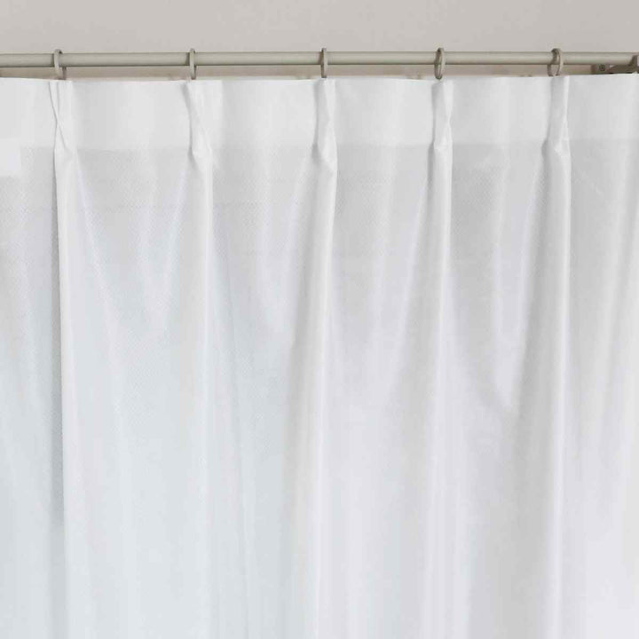 レースカーテン無地UVカットミラーレース100×198cm2枚省エネホワイト