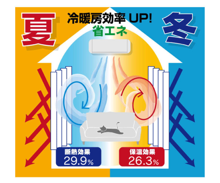 レースカーテンリーフ柄UVカットパイルミラーレース100×198cm省エネ2枚組