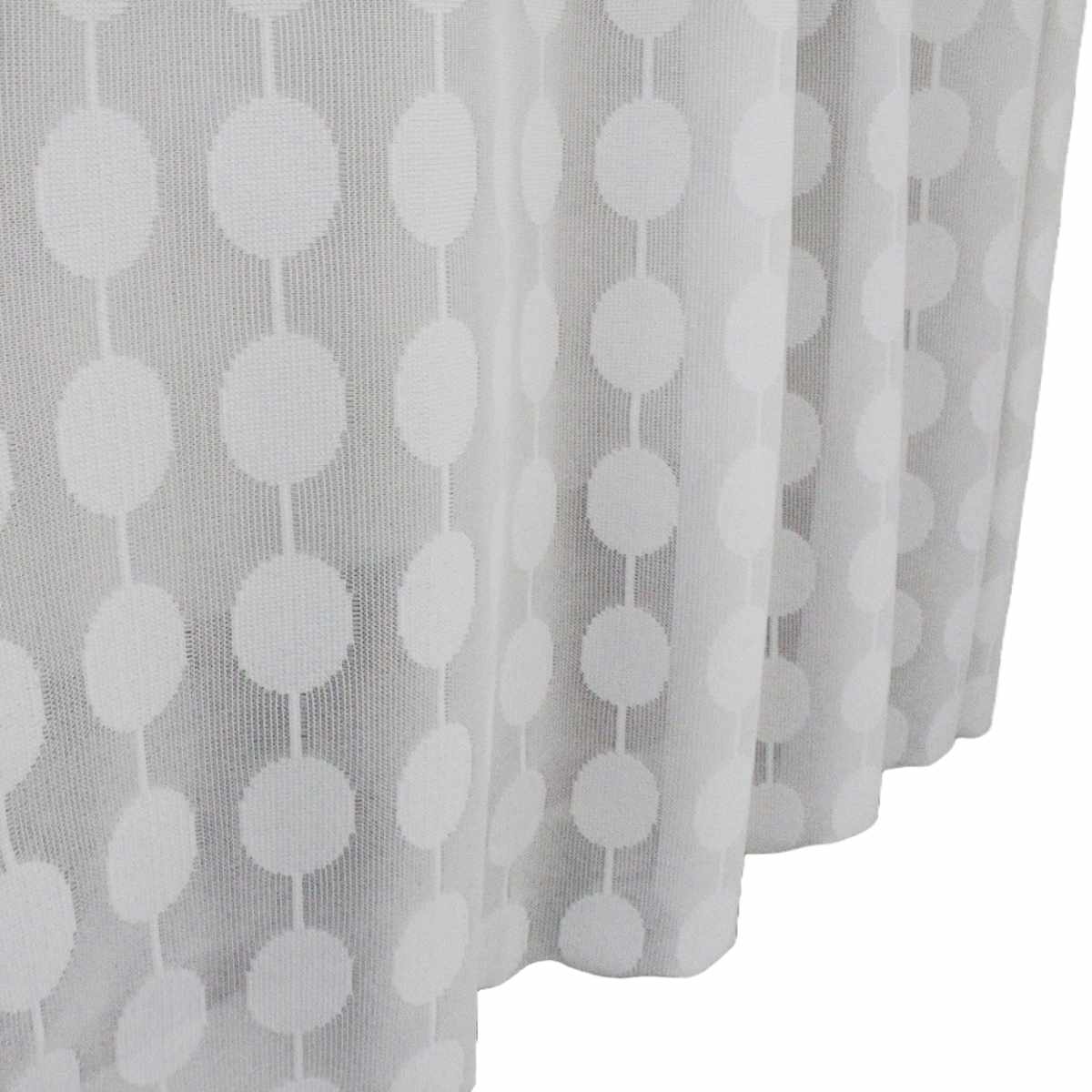 レースカーテン カフェカーテン 水玉柄 145×45cm – ハウジー