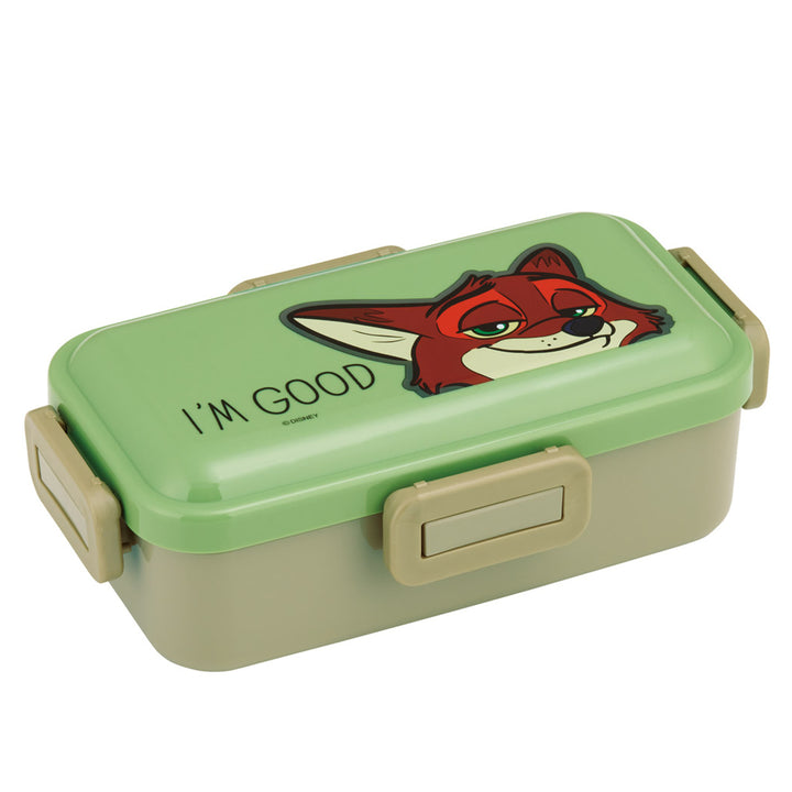 弁当箱1段530ml抗菌ふわっと弁当箱ズートピア／ニック