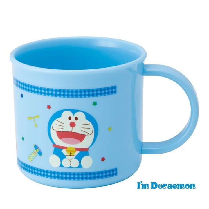 コップ200ml抗菌食洗機対応プラコップドラえもんギンガム