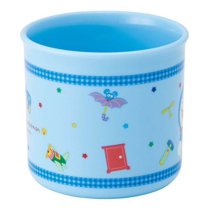 コップ200ml抗菌食洗機対応プラコップドラえもんギンガム