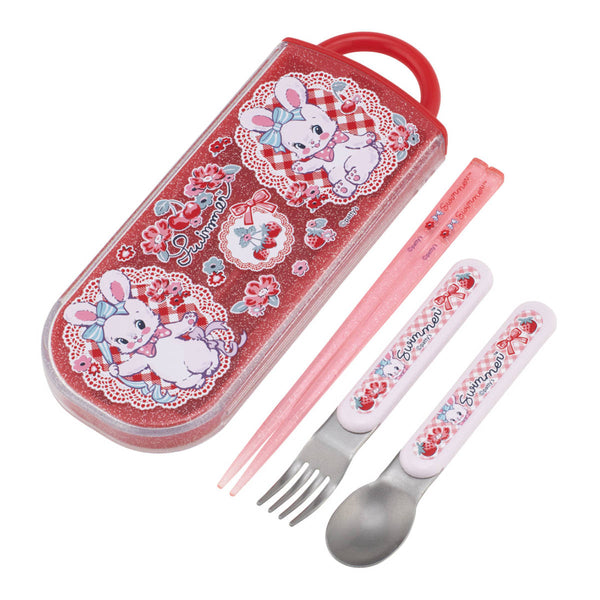 トリオセット抗菌食洗対応トリオセットスイマーリバニー