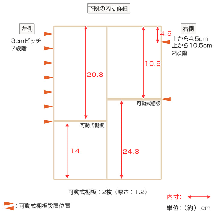 ドレッサーコスメワゴン隠しキャスター付ミラー付サイドテーブルにもなるコスメワゴン