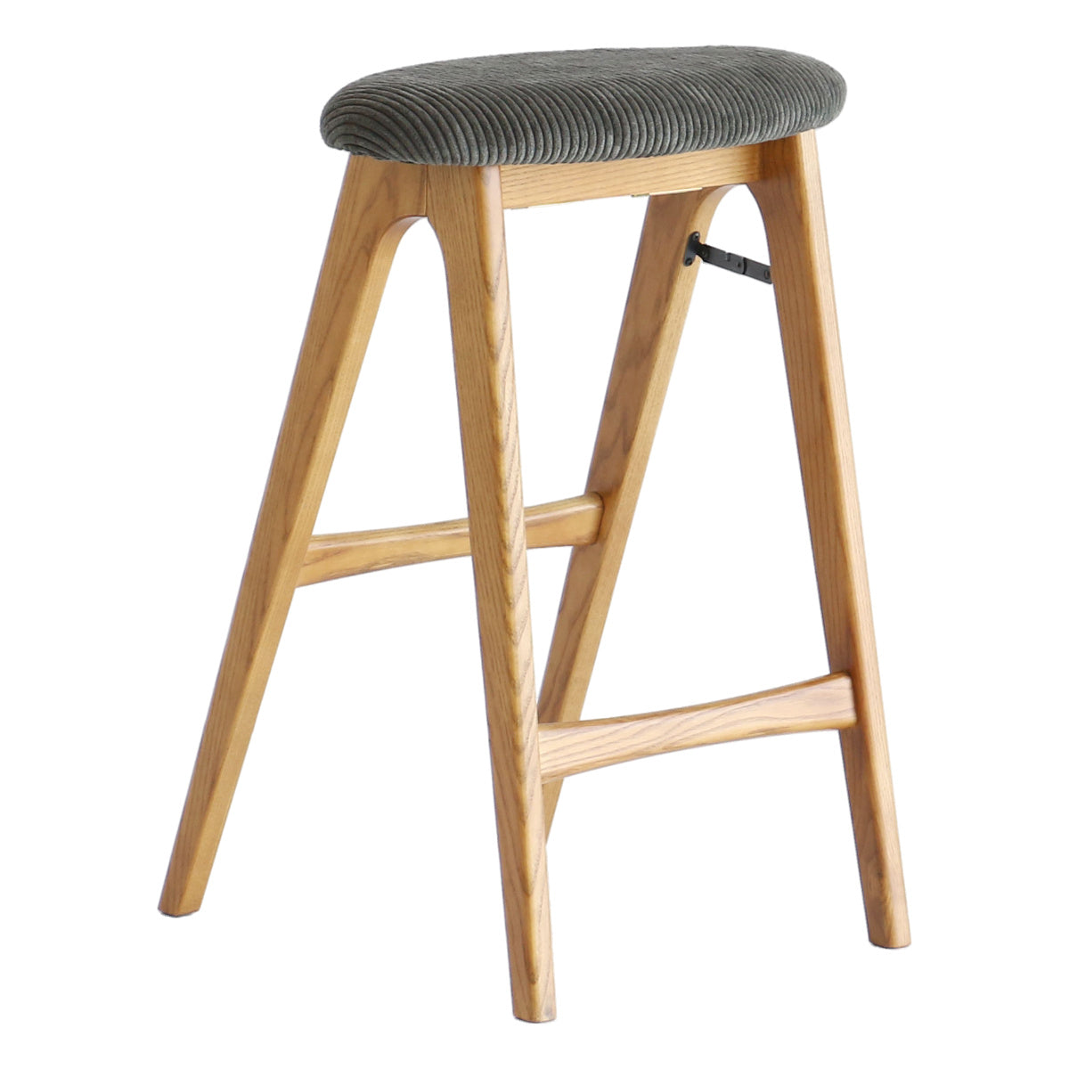 【折りたたみスツール】アトリエヨクト PATTAN-stool スツール 折りたたみ 高さ60.5cm 天然木 Folding Stool -butler