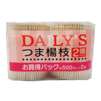 爪楊枝 デイリーズ楊枝 500本×2個入