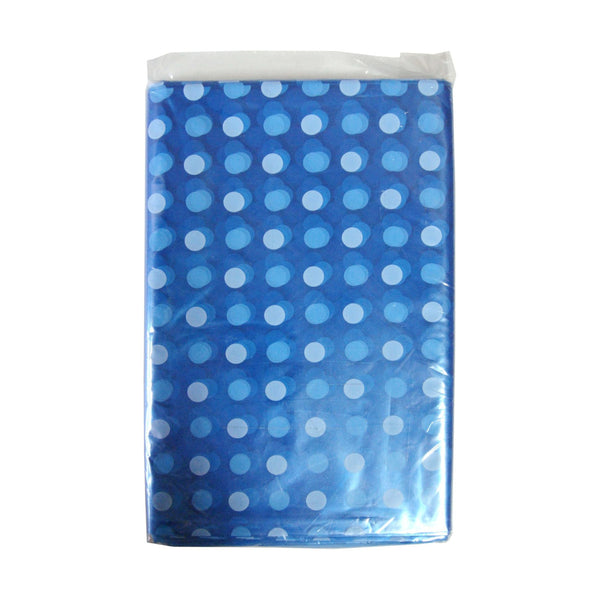 水玉ポリ風呂敷ブルー10枚入