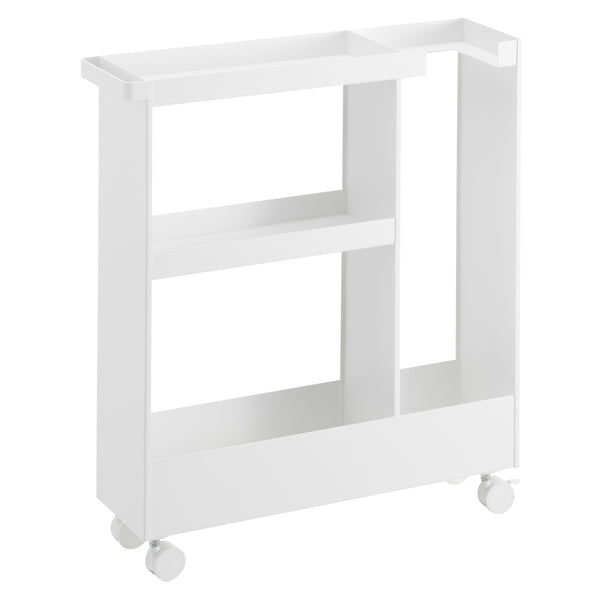 山崎実業towerキャスター付きトイレスリムワゴンタワー3段