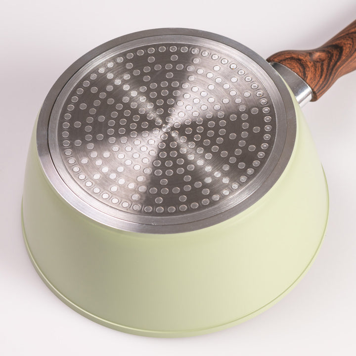 片手鍋18cmIH対応セラミークセラミックコート