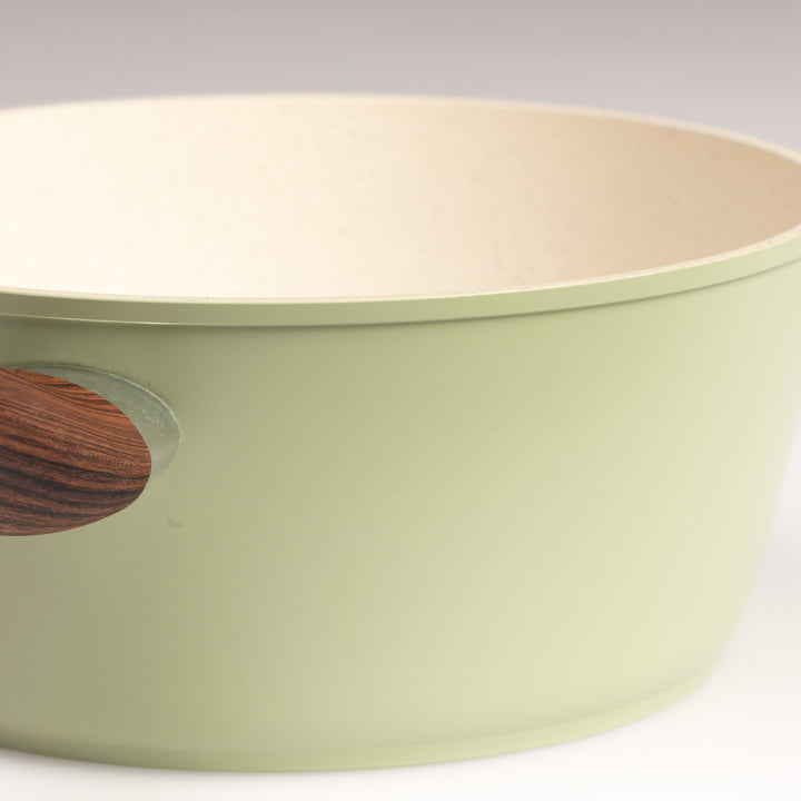 片手鍋18cmIH対応セラミークセラミックコート